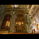 In der Kirche des Klosters
